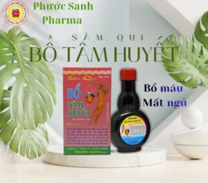 SÂM QUY BỔ TÂM HUYẾT